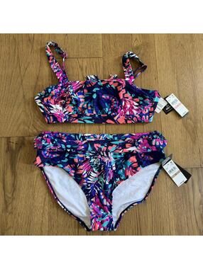 Created for Macy's Floral Set Size 10 Top & Size 12 Bottom